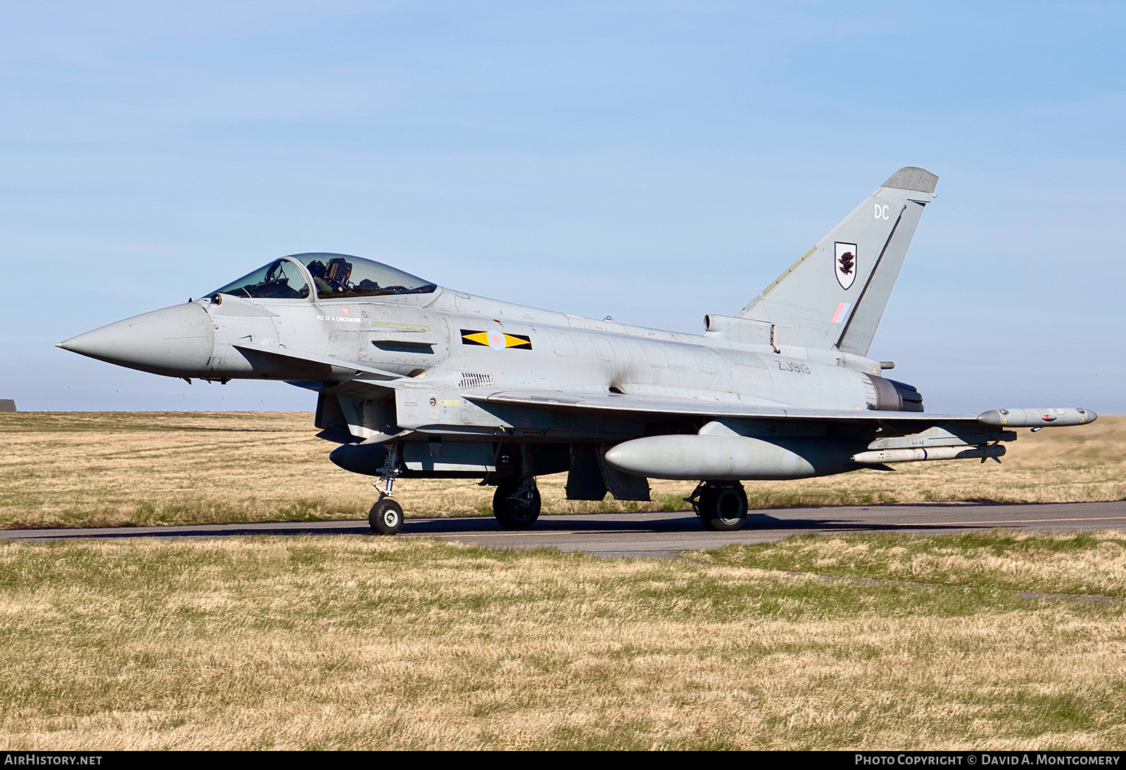 Aircraft Photo of ZJ919 | Eurofighter EF-2000 Typhoon FGR4 | UK - Air Force | AirHistory.net #622511