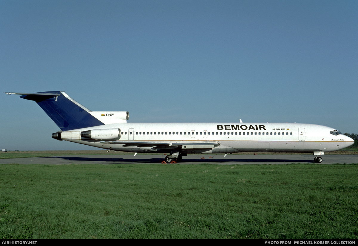 Aircraft Photo of 5V-TPA | Boeing 727-243/Adv | BemoAir | AirHistory.net #622525