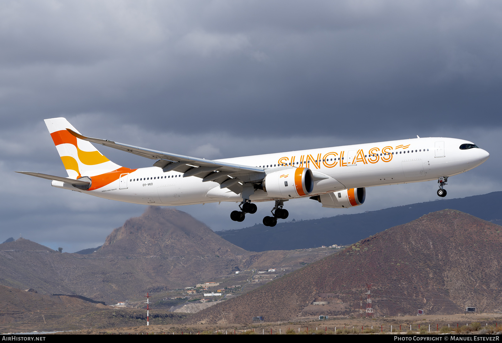 Aircraft Photo of OY-VKO | Airbus A330-941N | Sunclass Airlines | AirHistory.net #622530