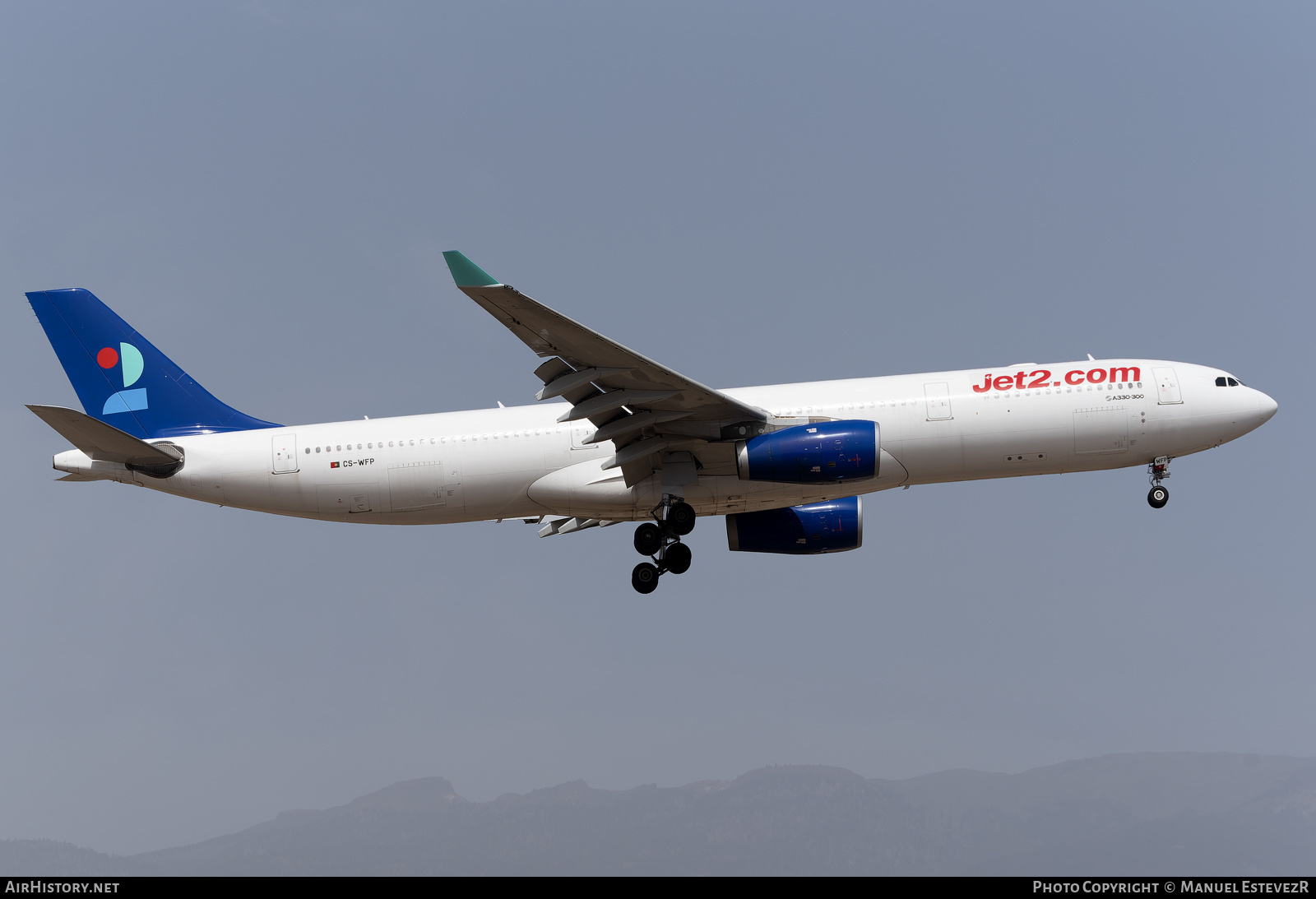 Aircraft Photo of CS-WFP | Airbus A330-343E | Jet2 | AirHistory.net #622532