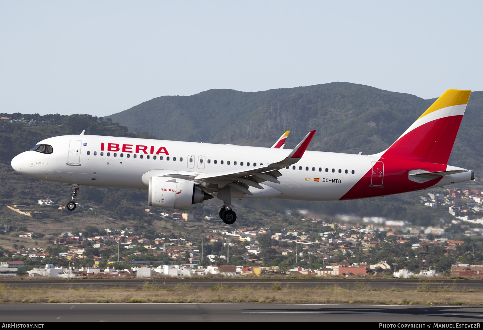 Aircraft Photo of EC-NTO | Airbus A320-251N | Iberia | AirHistory.net #622536