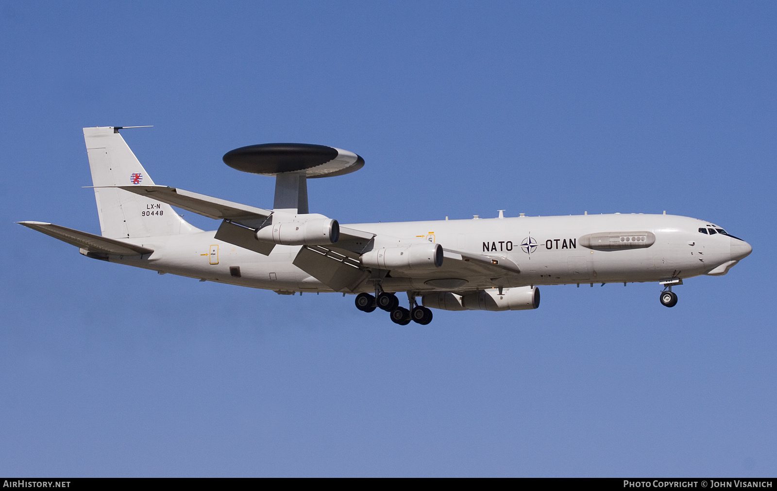 Aircraft Photo of LX-N90448 | Boeing E-3A Sentry | Luxembourg - NATO | AirHistory.net #622543