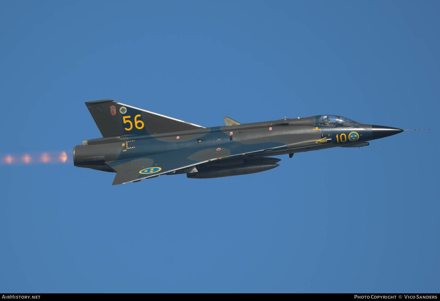Aircraft Photo of SE-DXR / 35556 | Saab J35J Draken | Sweden - Air Force | AirHistory.net #622545