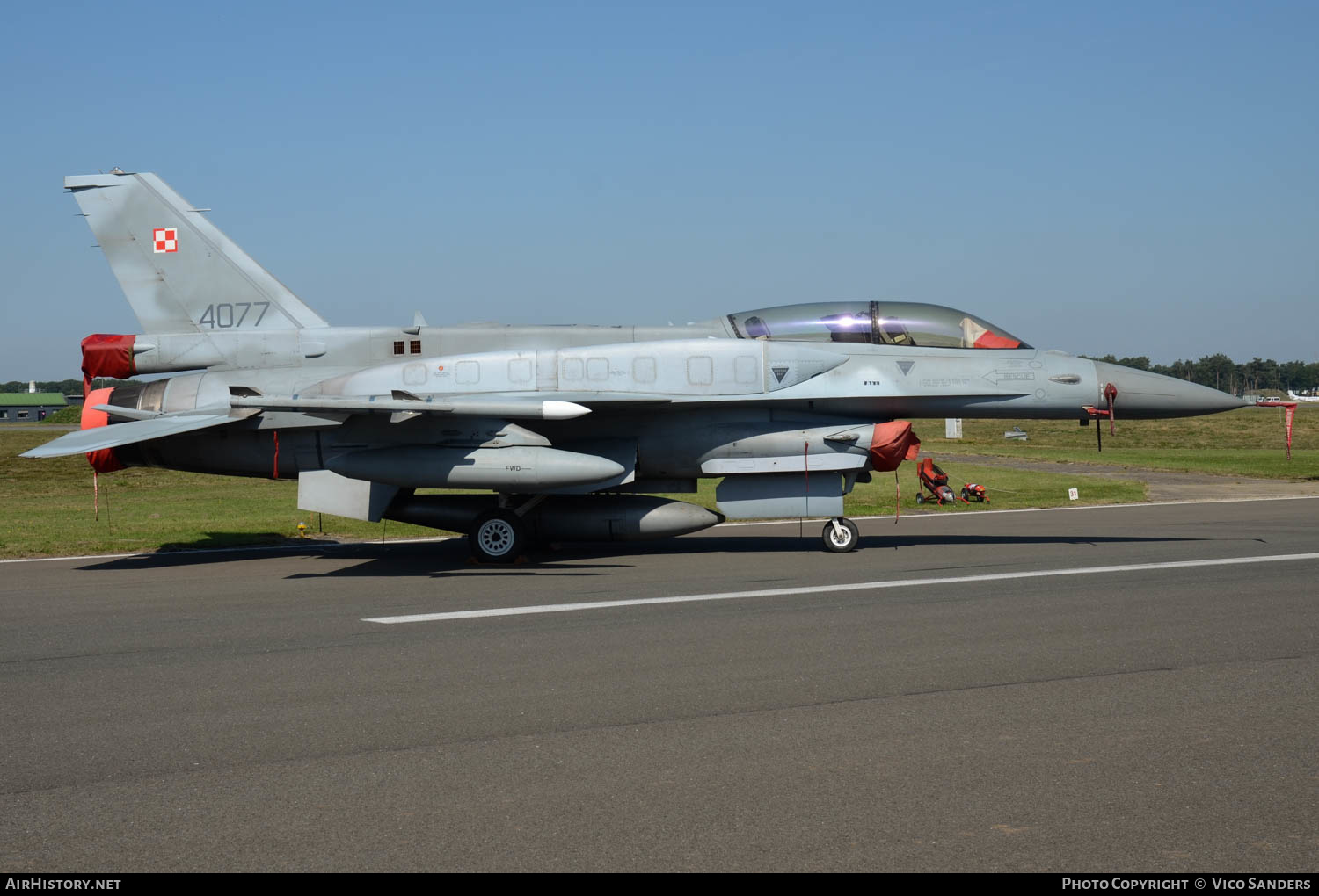Aircraft Photo of 4077 | Lockheed Martin F-16DJ Fighting Falcon | Poland - Air Force | AirHistory.net #622556