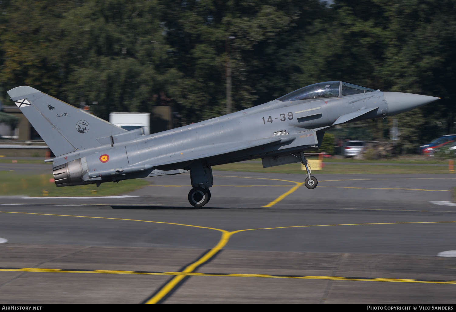 Aircraft Photo of C.16-39 | Eurofighter EF-2000 Typhoon S | Spain - Air Force | AirHistory.net #622558