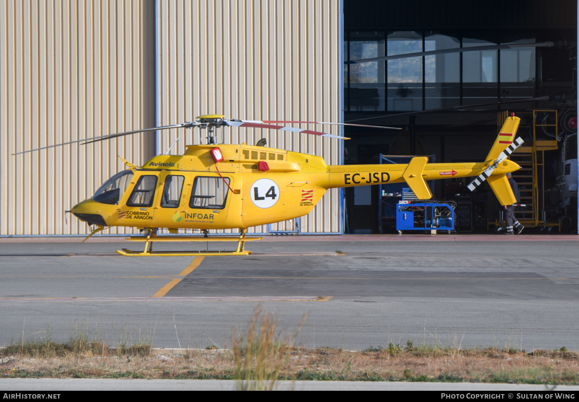Aircraft Photo of EC-JSD | Bell 407 | Avincis | AirHistory.net #622568
