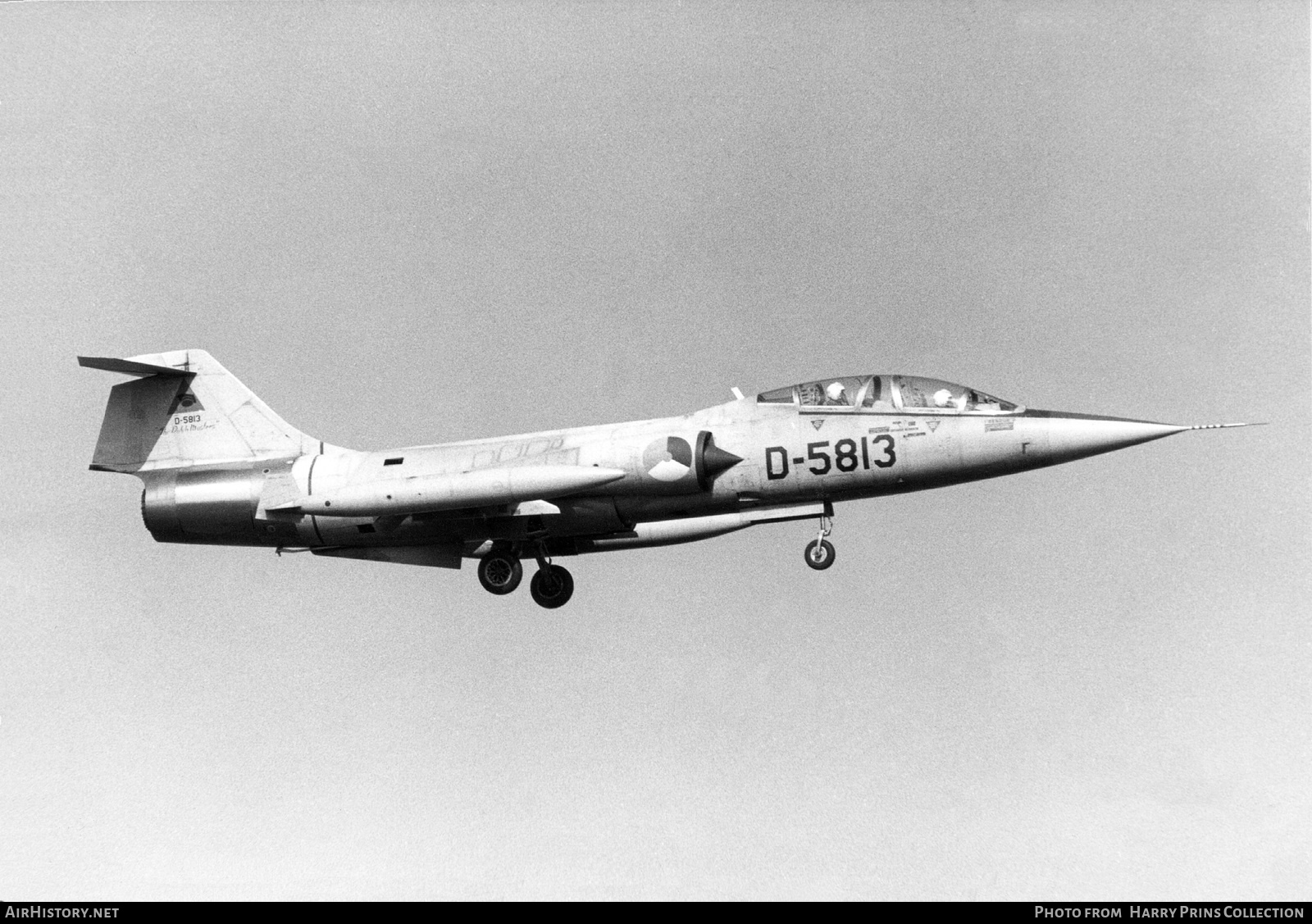 Aircraft Photo of D-5813 | Lockheed TF-104G Starfighter | Netherlands - Air Force | AirHistory.net #622574
