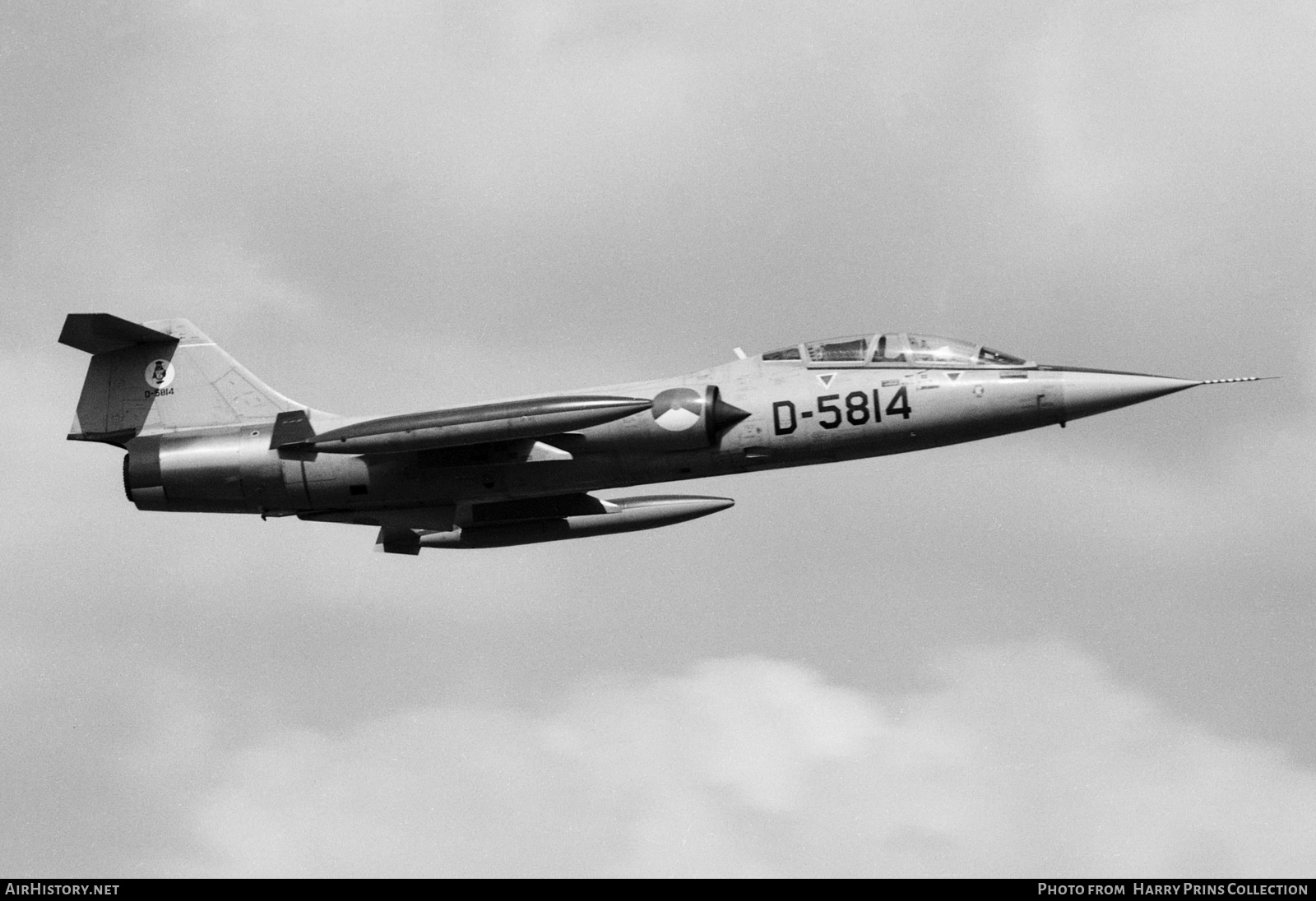 Aircraft Photo of D-5814 | Lockheed TF-104G Starfighter | Netherlands - Air Force | AirHistory.net #622575
