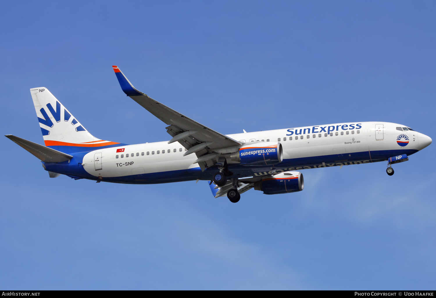 Aircraft Photo of TC-SNP | Boeing 737-8HC | SunExpress | AirHistory.net #622579