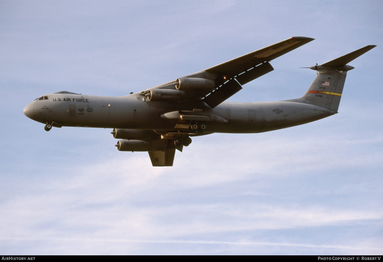 Aircraft Photo of 66-0136 / 60136 | Lockheed C-141C Starlifter | USA - Air Force | AirHistory.net #622582