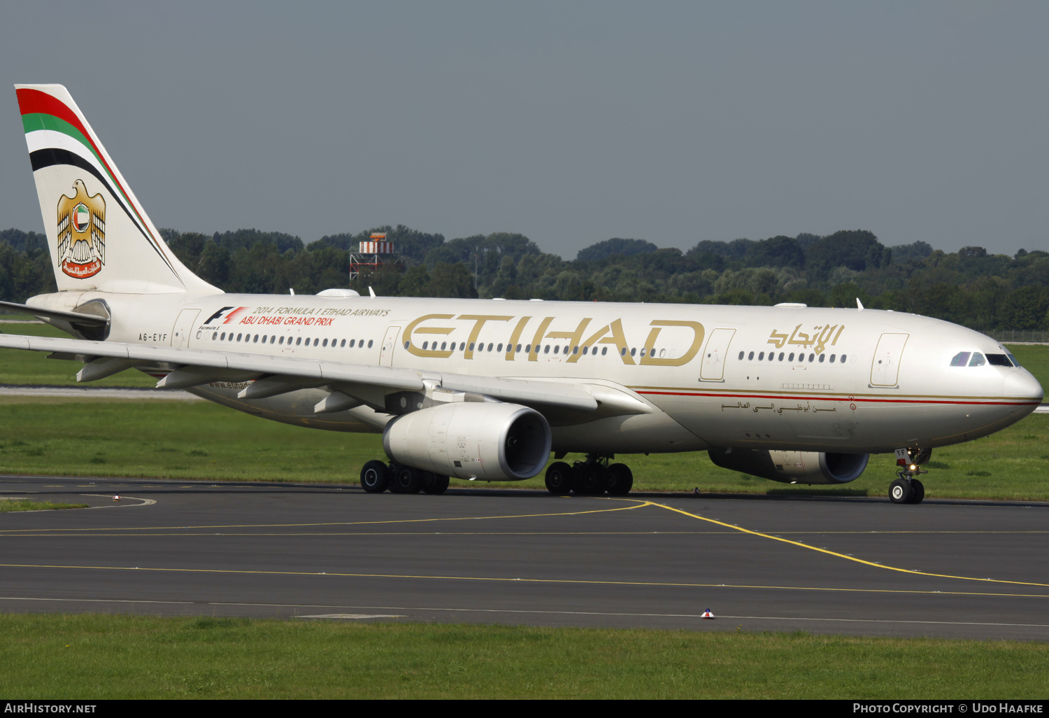 Aircraft Photo of A6-EYF | Airbus A330-243 | Etihad Airways | AirHistory.net #622589