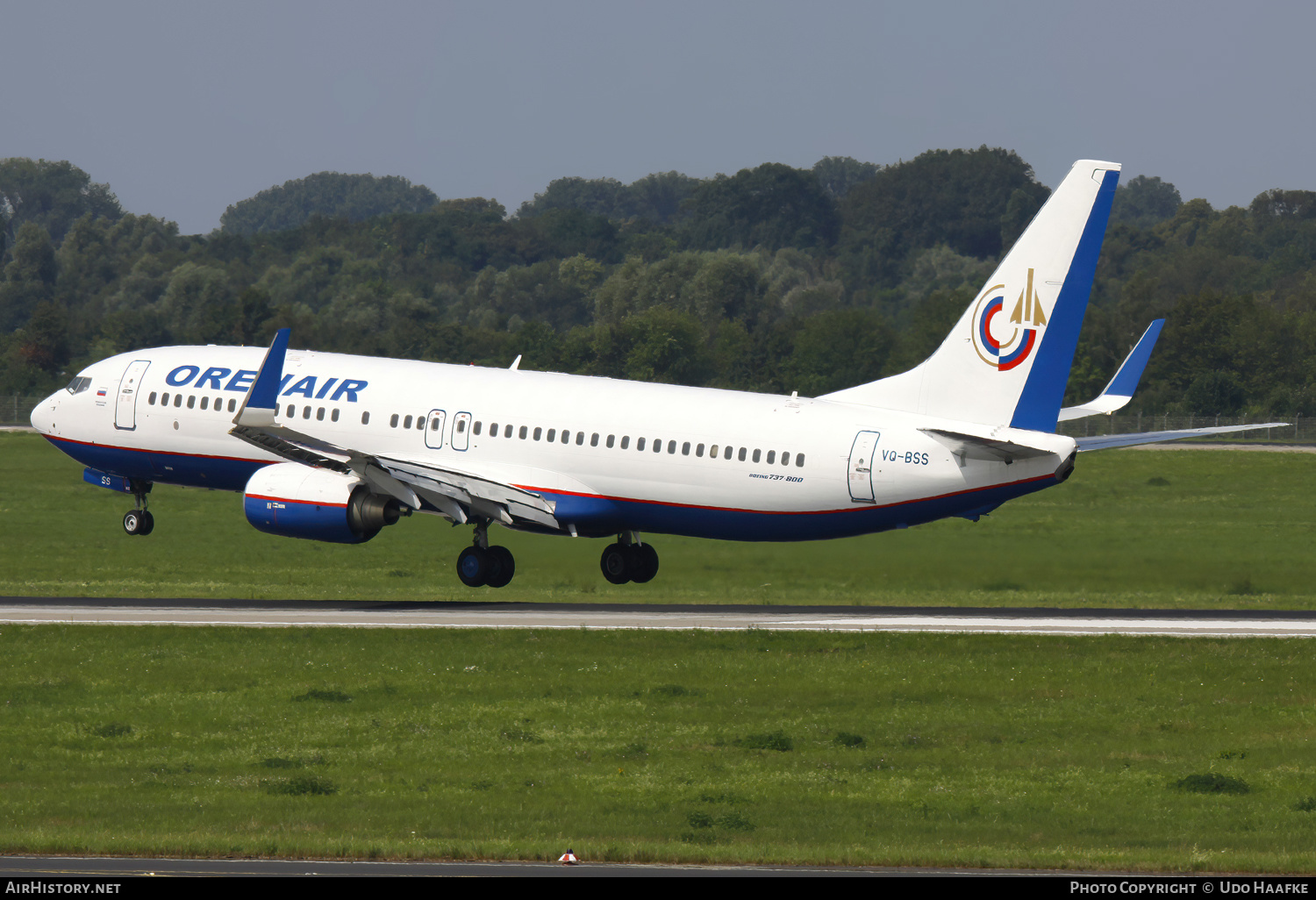 Aircraft Photo of VQ-BSS | Boeing 737-8AS | Orenair | AirHistory.net #622591