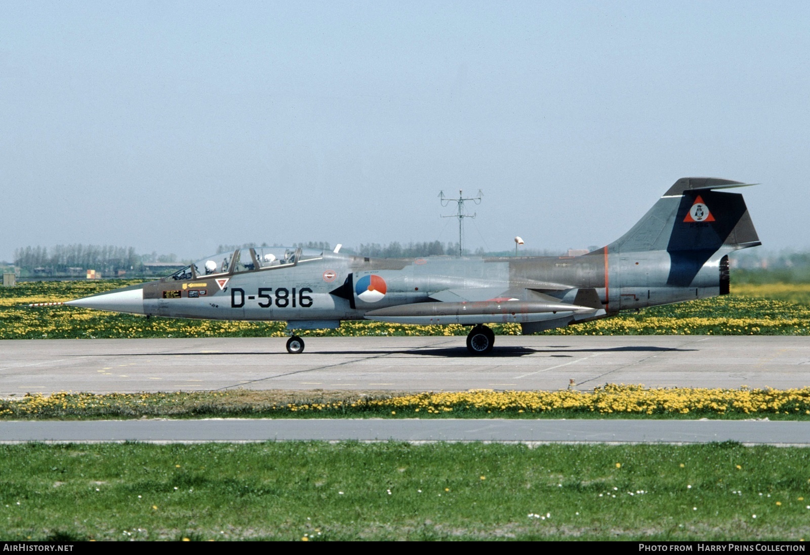 Aircraft Photo of D-5816 | Lockheed TF-104G Starfighter | Netherlands - Air Force | AirHistory.net #622601