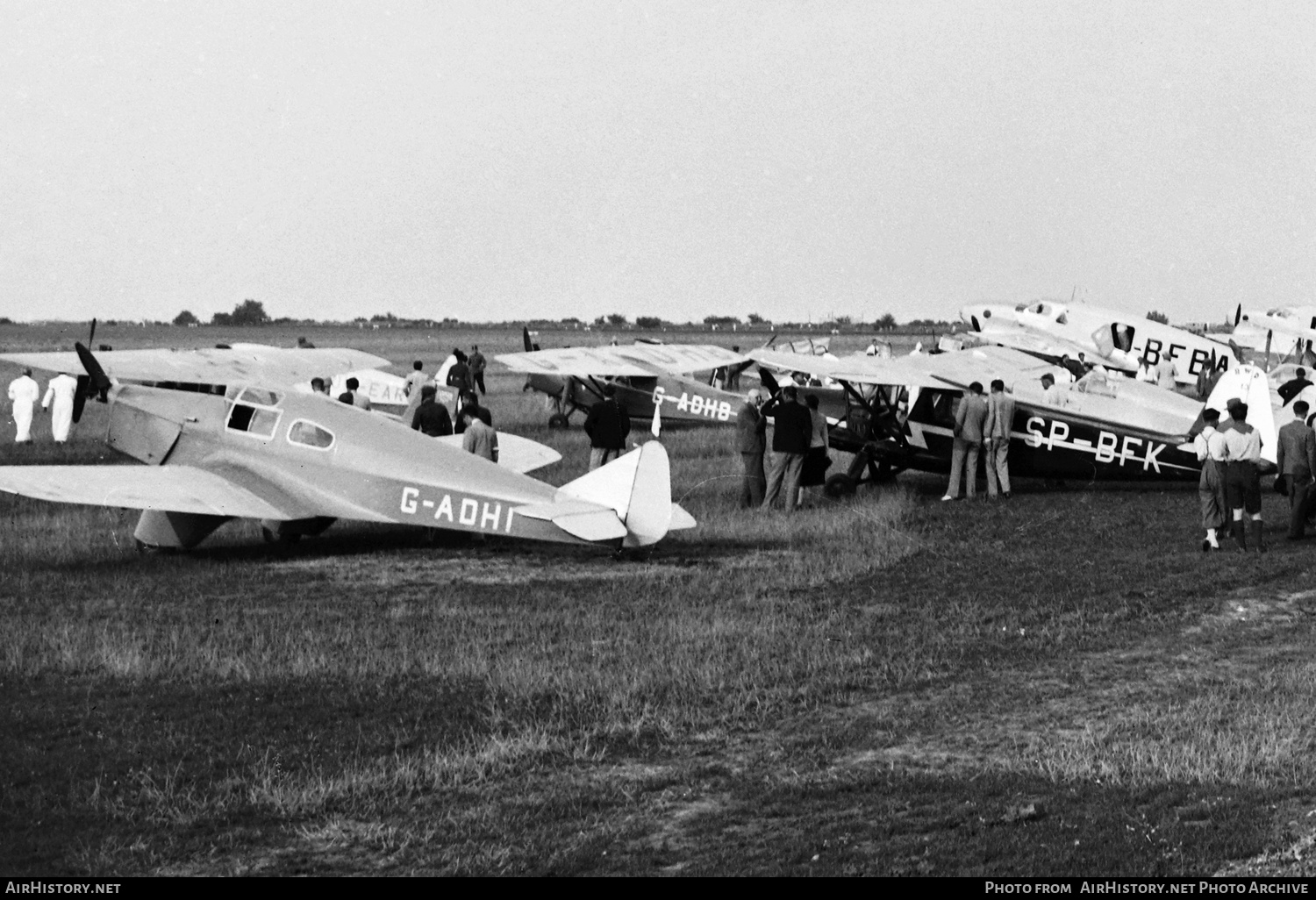 Aircraft Photo of G-ADHI | Miles M.3A Falcon Major | AirHistory.net #622612