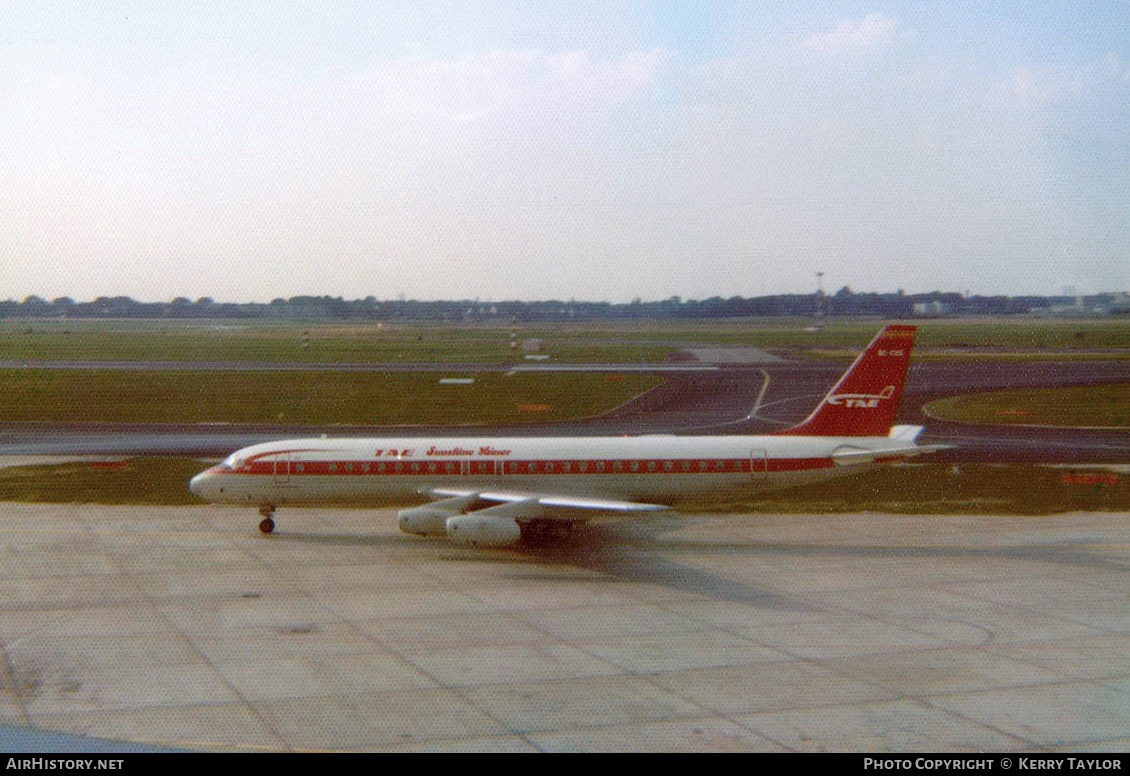 Aircraft Photo of EC-CUS | Douglas DC-8-32 | TAE - Trabajos Aéreos y Enlaces | AirHistory.net #622613