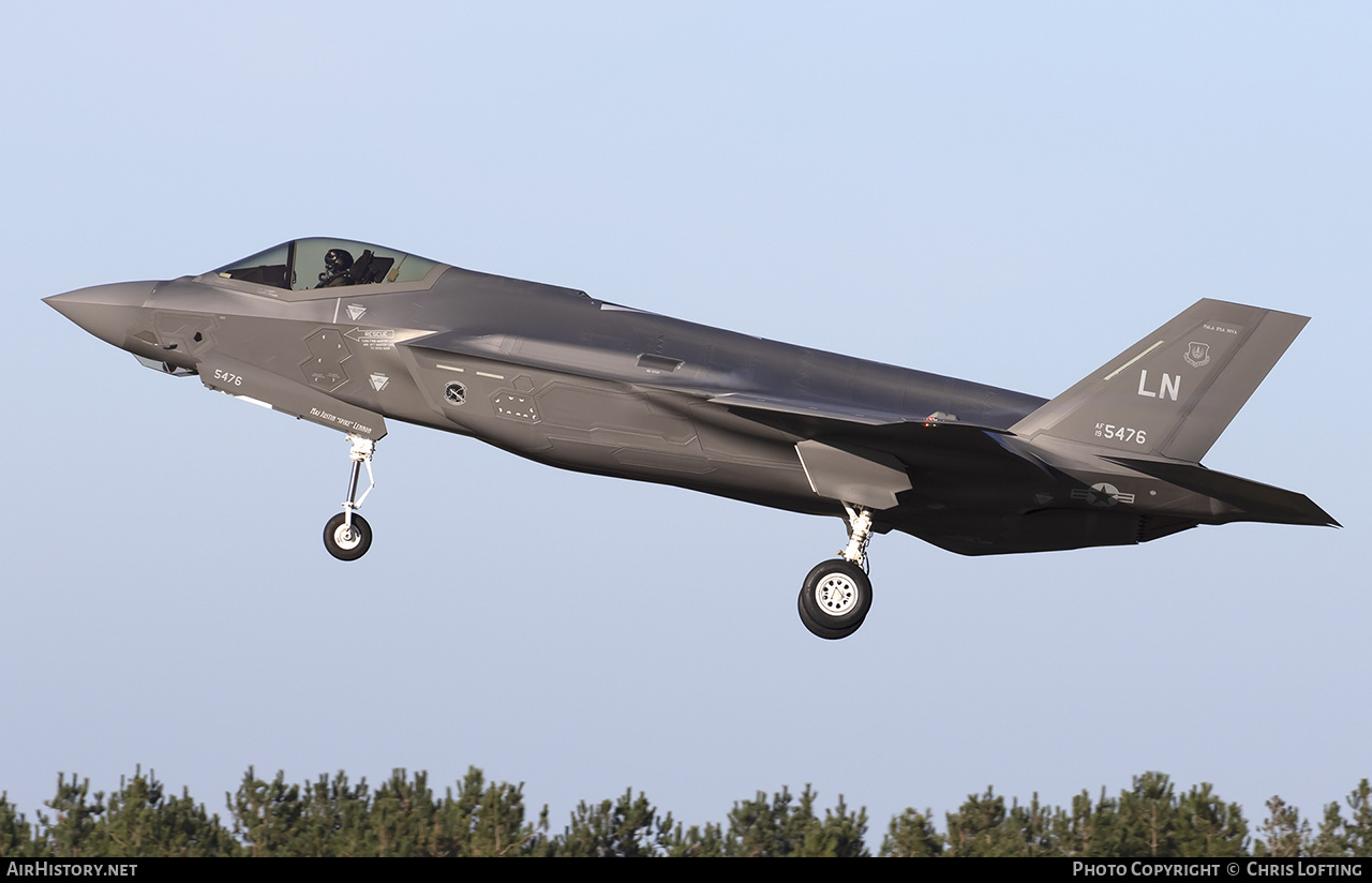 Aircraft Photo of 19-5476 | Lockheed Martin F-35A Lightning II | USA - Air Force | AirHistory.net #622616