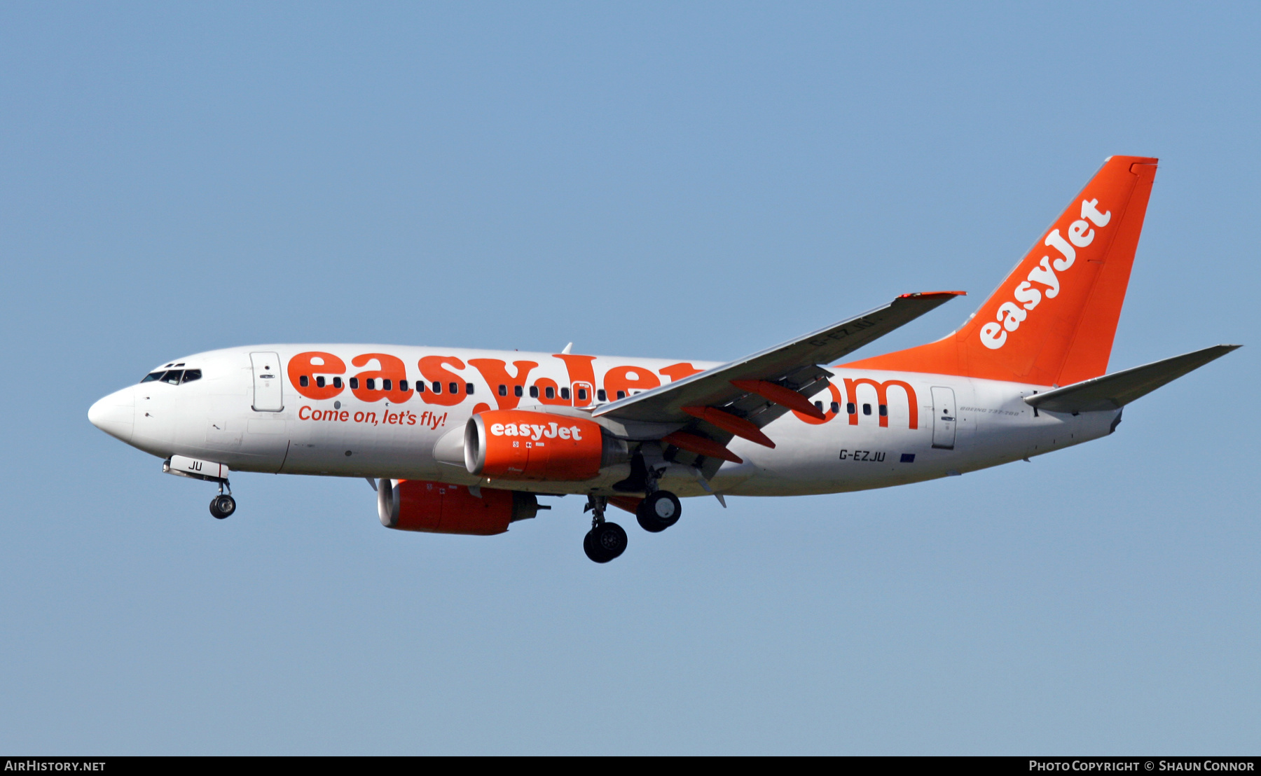 Aircraft Photo of G-EZJU | Boeing 737-73V | EasyJet | AirHistory.net #622625
