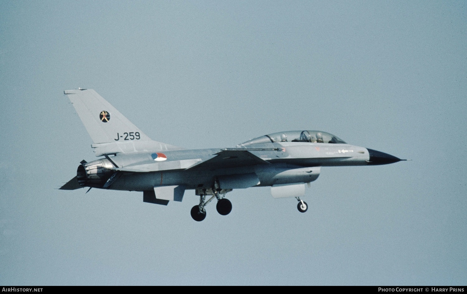 Aircraft Photo of J-259 | General Dynamics F-16B Fighting Falcon | Netherlands - Air Force | AirHistory.net #622626