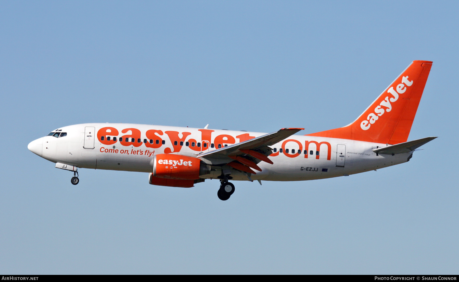 Aircraft Photo of G-EZJJ | Boeing 737-73V | EasyJet | AirHistory.net #622631