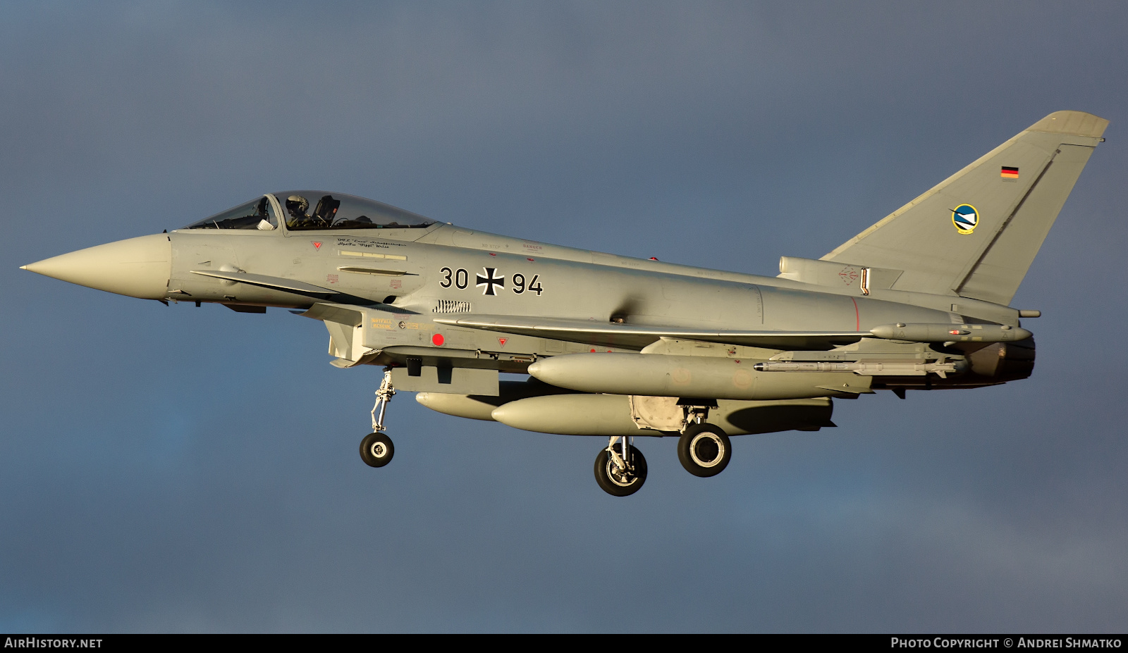 Aircraft Photo of 3094 | Eurofighter EF-2000 Typhoon S | Germany - Air Force | AirHistory.net #622633