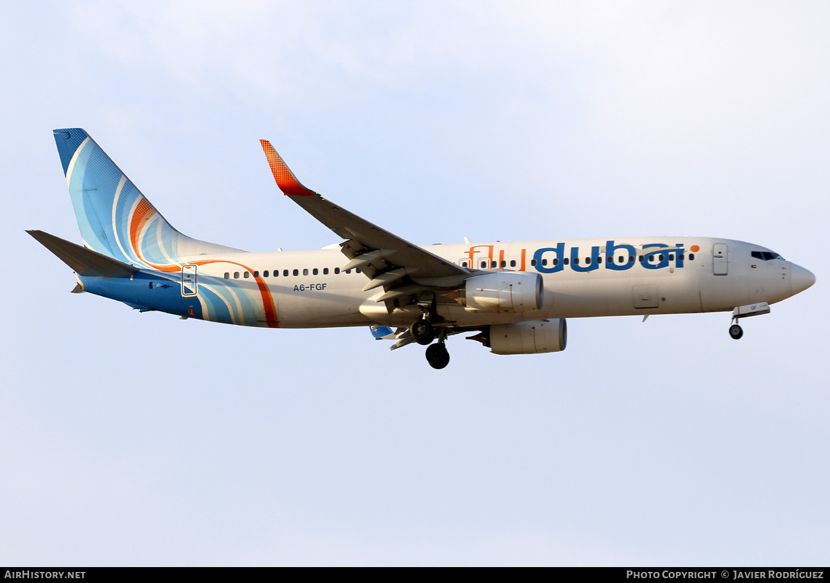 Aircraft Photo of A6-FGF | Boeing 737-8KN | AirHistory.net #622677