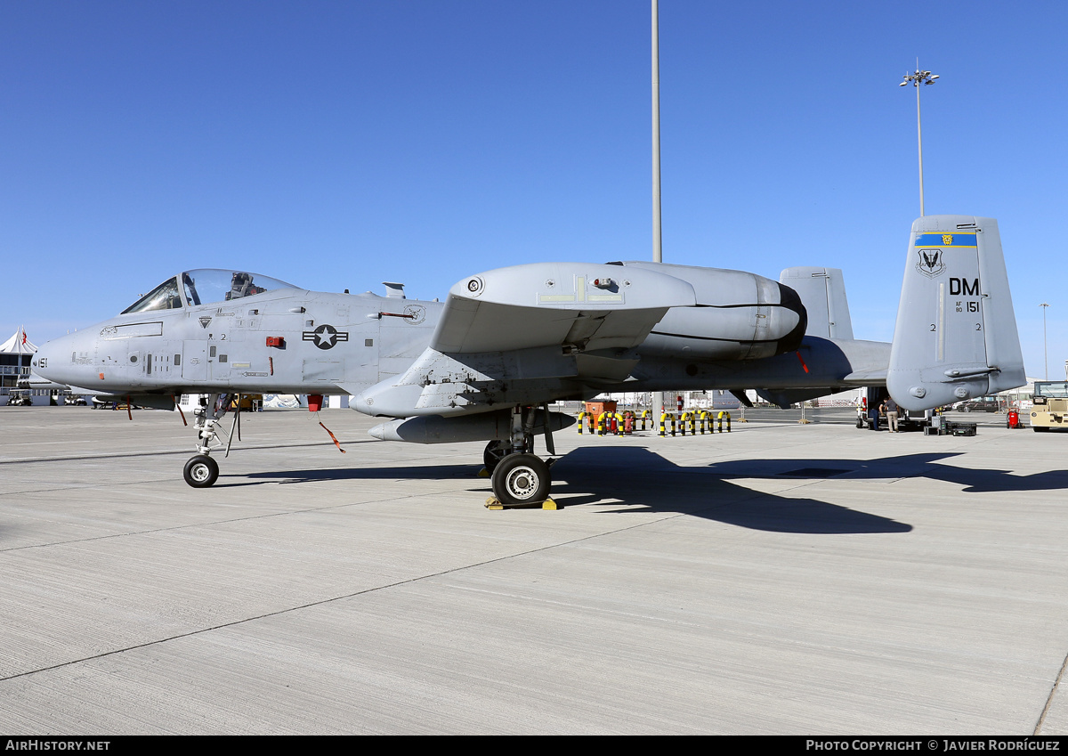 Aircraft Photo of 80-0151 / AF80-151 | Fairchild OA-10A Thunderbolt II | USA - Air Force | AirHistory.net #622694