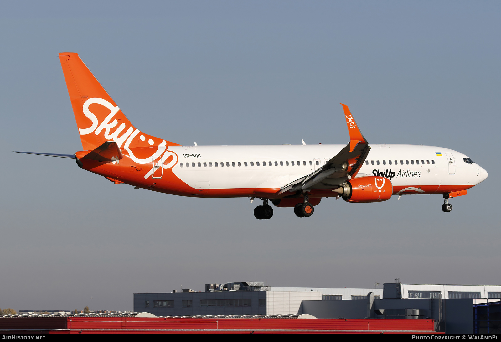 Aircraft Photo of UR-SQO | Boeing 737-82R | SkyUp Airlines | AirHistory.net #622723