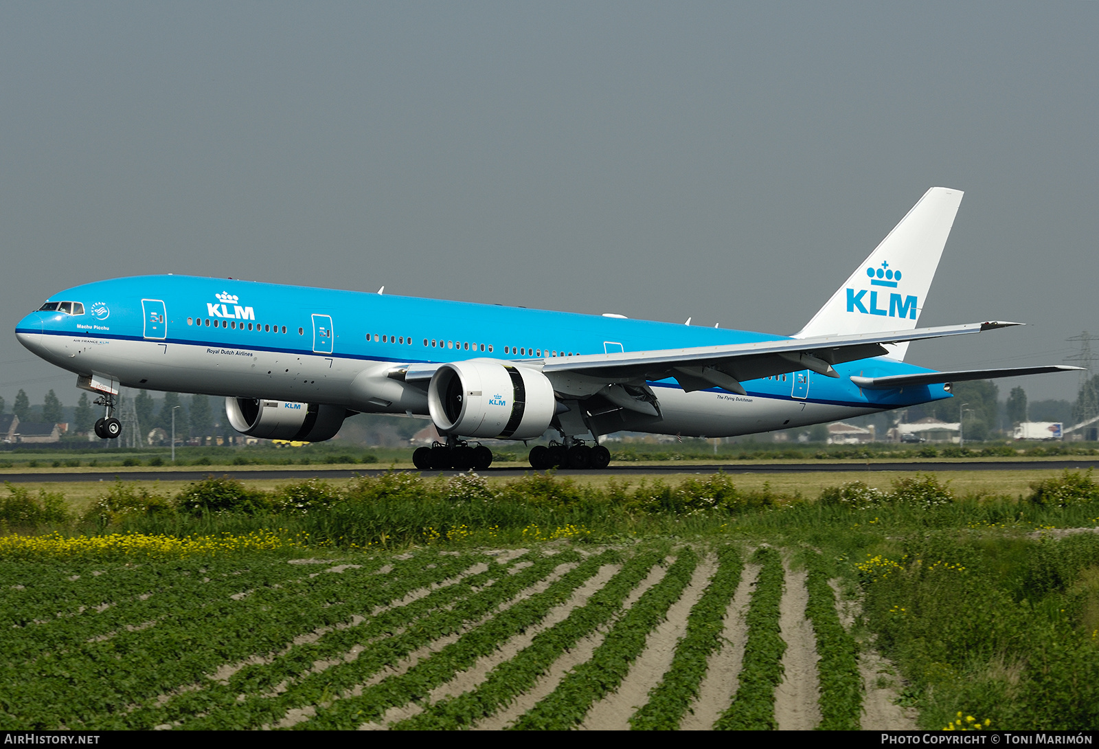 Aircraft Photo of PH-BQM | Boeing 777-206/ER | KLM - Royal Dutch Airlines | AirHistory.net #622732