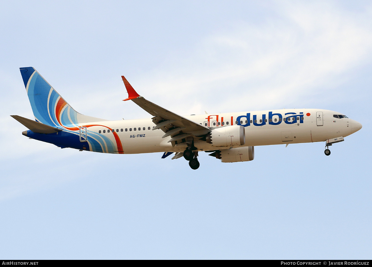 Aircraft Photo of A6-FMZ | Boeing 737-8 Max 8 | Flydubai | AirHistory.net #622740