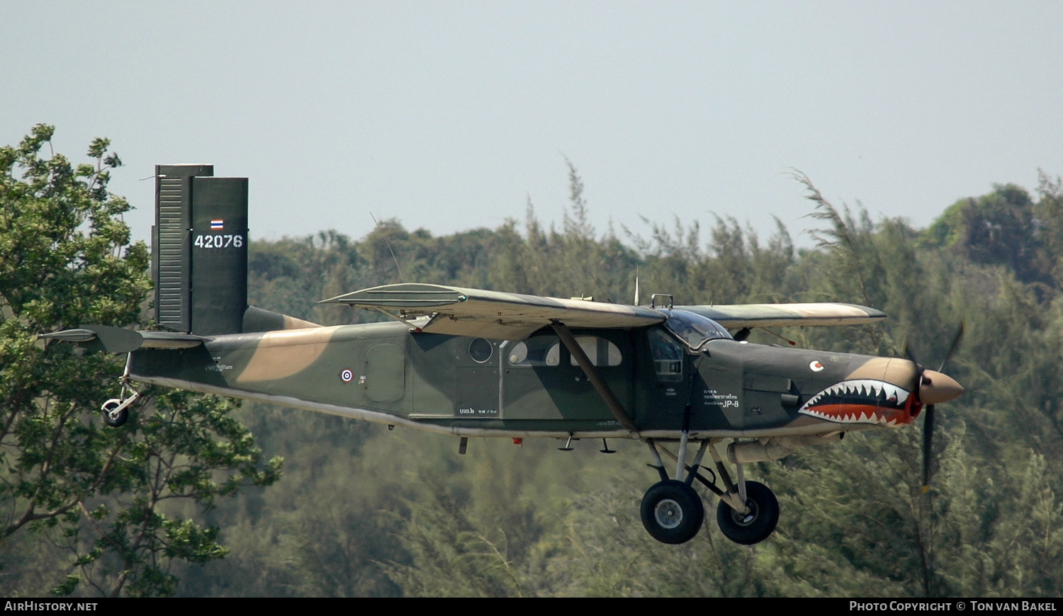 Aircraft Photo of JTH.2-17/19 / 42076 | Fairchild AU-23A Peacemaker | Thailand - Air Force | AirHistory.net #622743