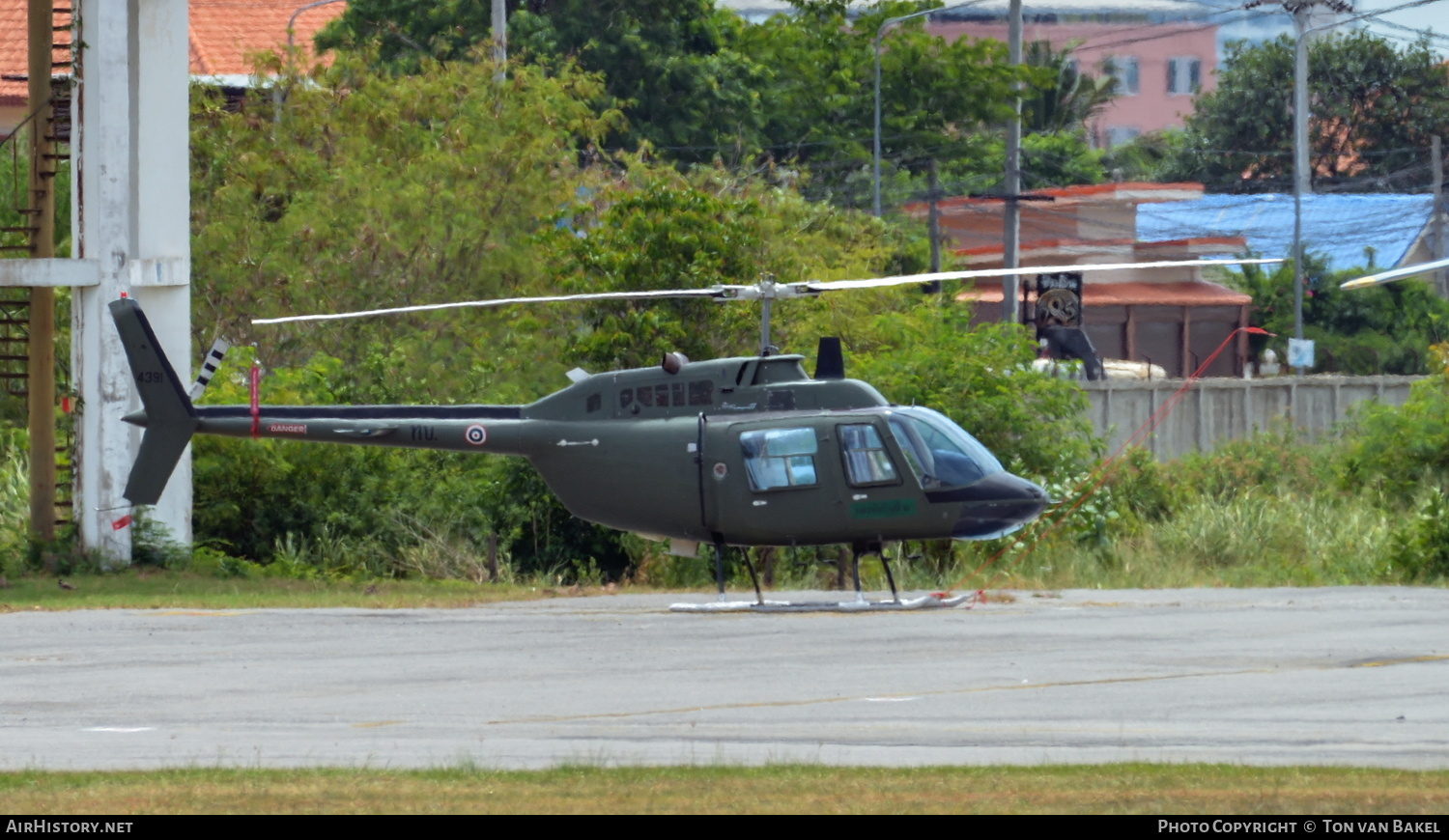 Aircraft Photo of 4391 | Bell 206B-3 JetRanger III | Thailand - Army | AirHistory.net #622753