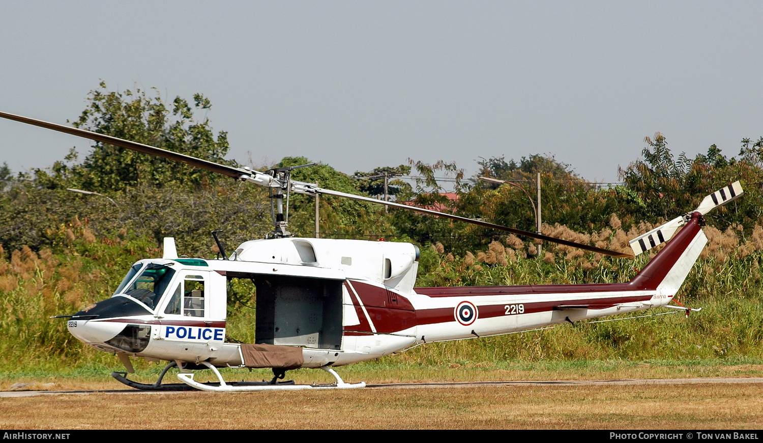 Aircraft Photo of 2219 | Bell 212 Eagle Single | Thailand - Police | AirHistory.net #622758