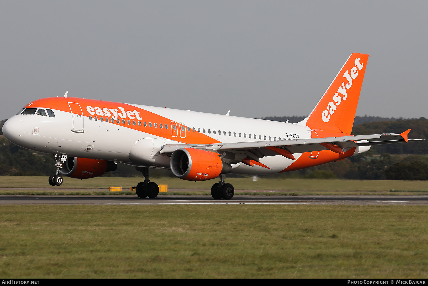 Aircraft Photo of G-EZTY | Airbus A320-214 | EasyJet | AirHistory.net #622779