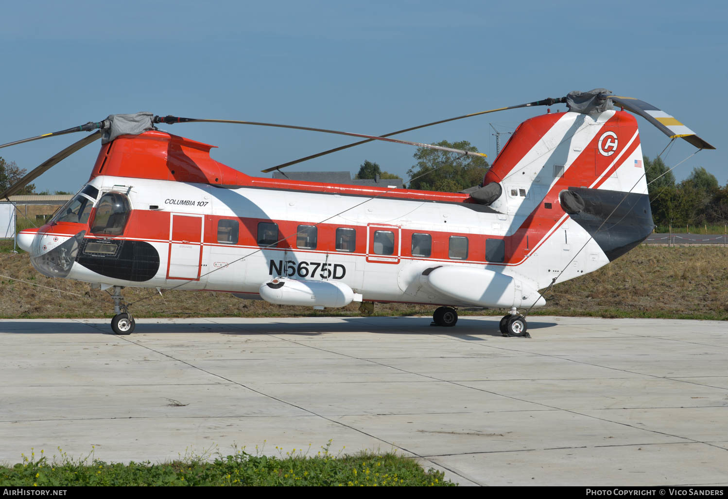 Aircraft Photo of N6675D | Boeing Vertol 107-II-2 | Columbia Helicopters | AirHistory.net #622785