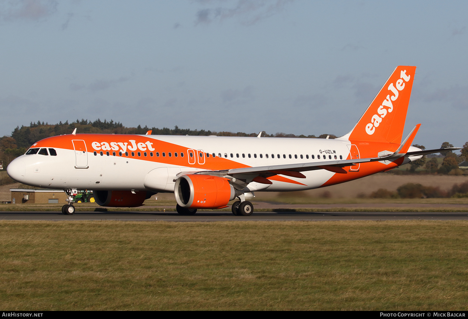 Aircraft Photo of G-UZLM | Airbus A320-251N | EasyJet | AirHistory.net #622789