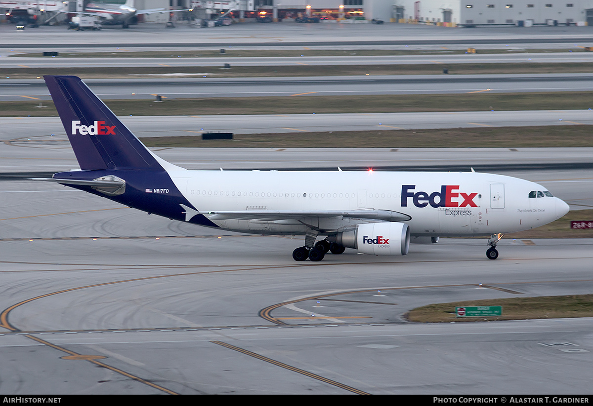 Aircraft Photo of N817FD | Airbus A310-304/F | FedEx Express | AirHistory.net #622793