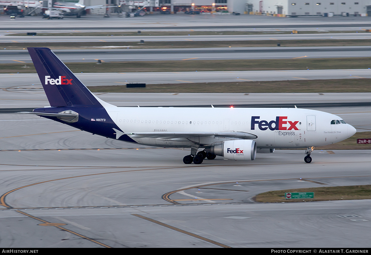 Aircraft Photo of N817FD | Airbus A310-304/F | FedEx Express - Federal Express | AirHistory.net #622793