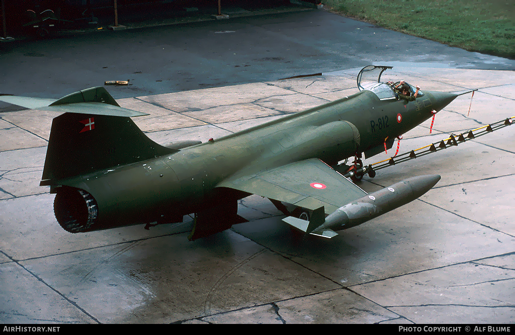Aircraft Photo of R-812 | Canadair CF-104 Starfighter | Denmark - Air Force | AirHistory.net #622806