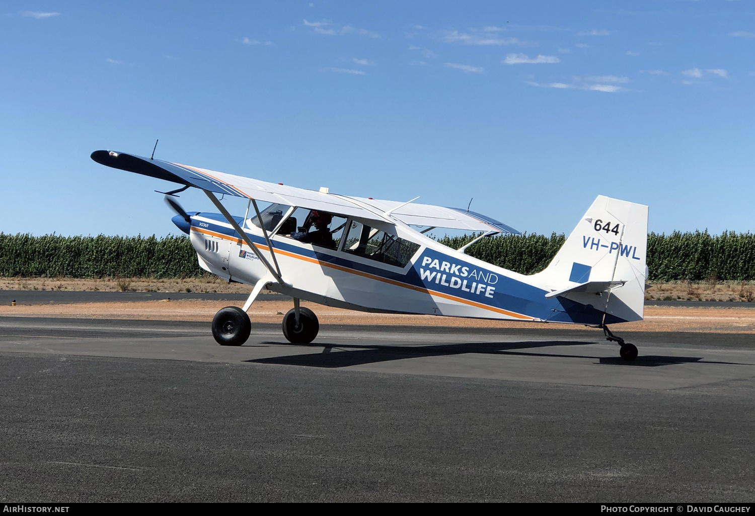 Aircraft Photo of VH-PWL | American Champion 8GCBC Scout | Parks and Wildlife Service (Western Australia) | AirHistory.net #622809