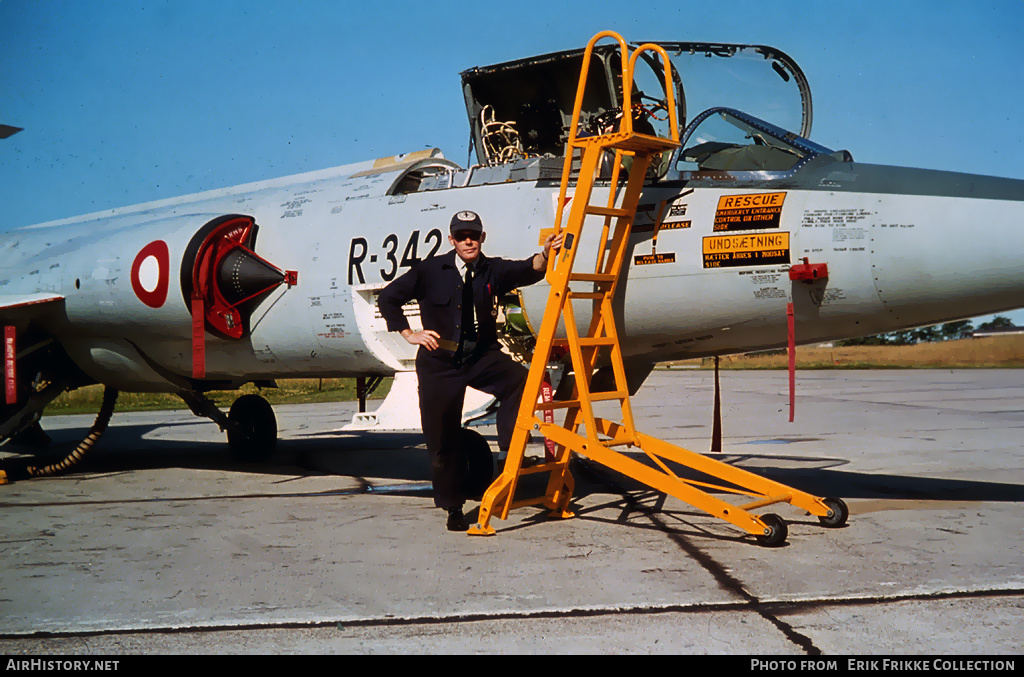 Aircraft Photo of R-342 | Lockheed F-104G Starfighter | Denmark - Air Force | AirHistory.net #622816