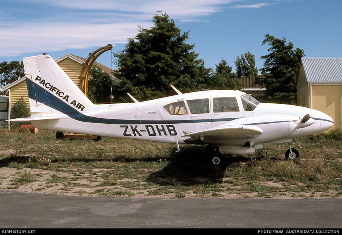 Aircraft Photo of ZK-DHB | Piper PA-23-250 Aztec C | Pacifica Air | AirHistory.net #622819