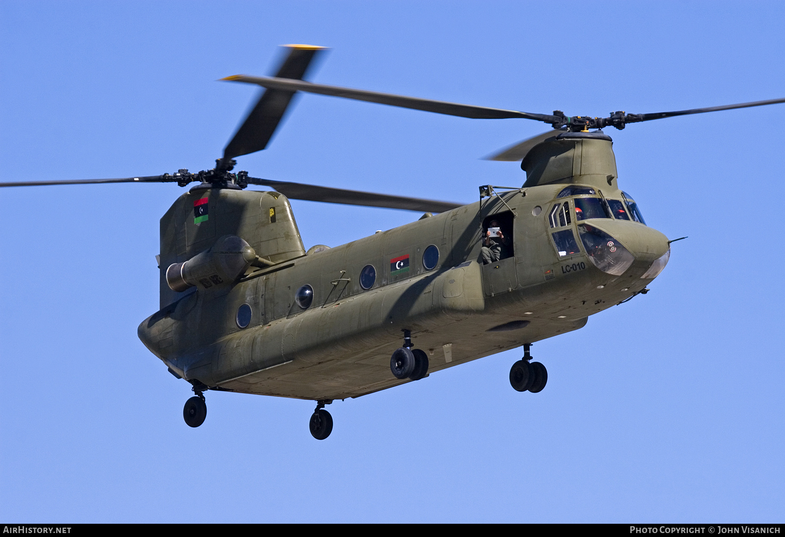 Aircraft Photo of LC-010 | Boeing Vertol CH-47C Chinook | Libya - Air Force | AirHistory.net #622826