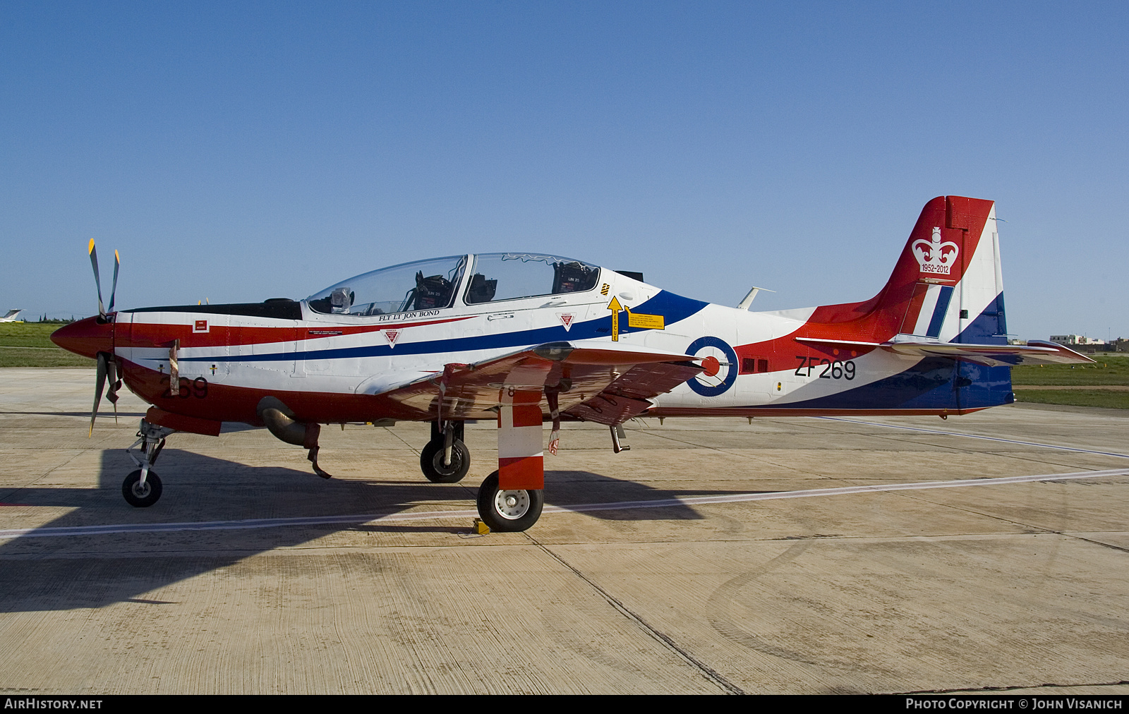 Aircraft Photo of ZF269 | Short S-312 Tucano T1 | UK - Air Force | AirHistory.net #622832