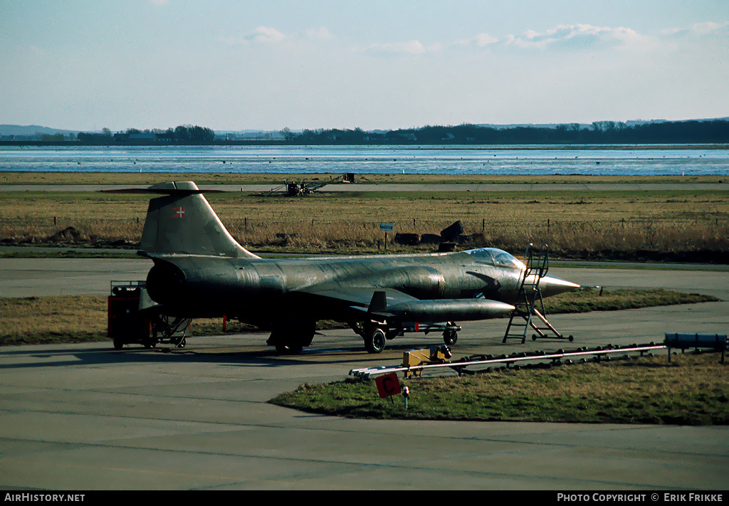 Aircraft Photo of R-755 | Lockheed F-104G Starfighter | Denmark - Air Force | AirHistory.net #622843