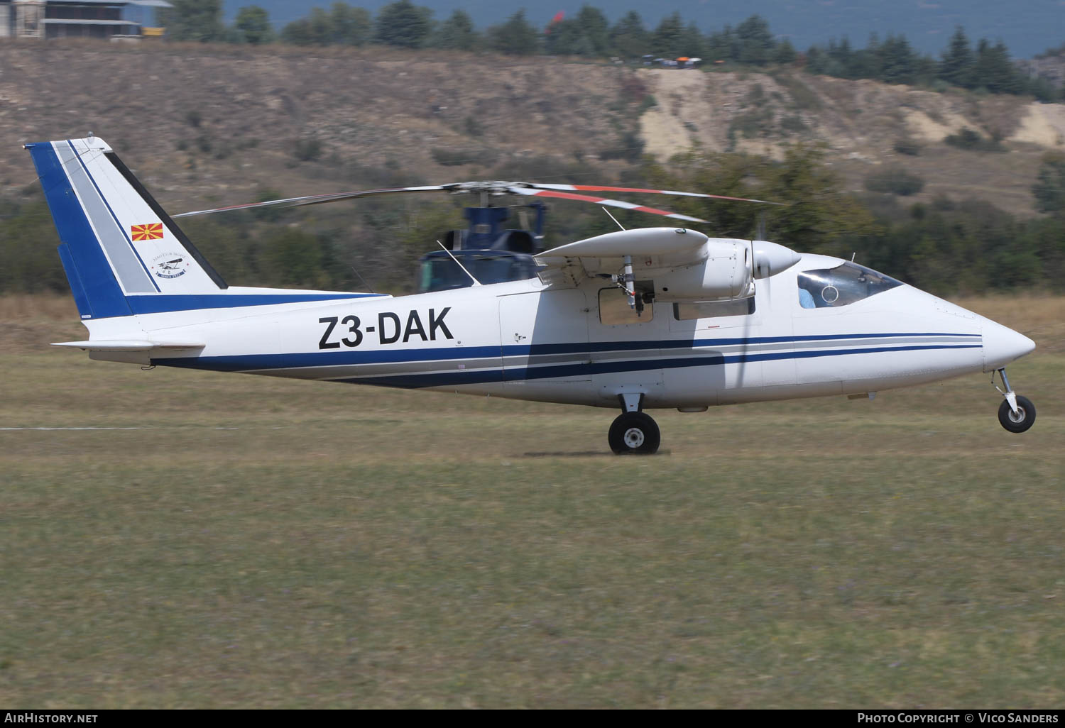Aircraft Photo of Z3-DAK | Partenavia P-68B | AirHistory.net #622852