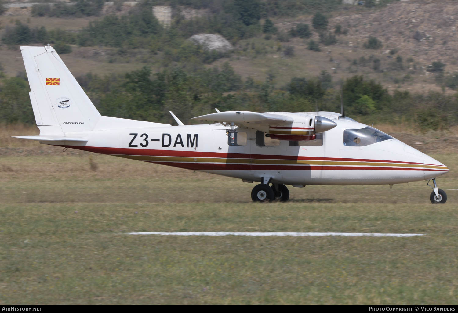 Aircraft Photo of Z3-DAM | Partenavia P-68B | AirHistory.net #622858