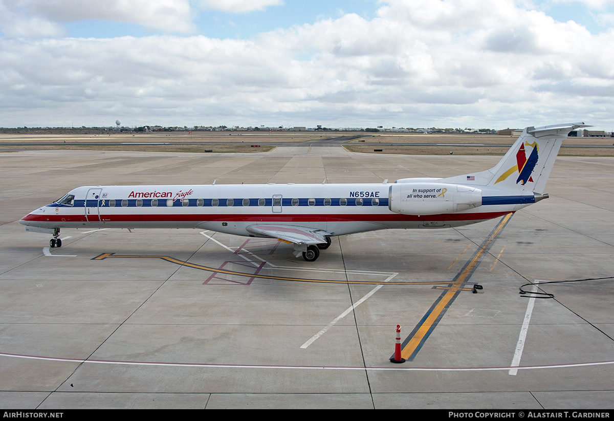 Aircraft Photo of N659AE | Embraer ERJ-145LR (EMB-145LR) | American Eagle | AirHistory.net #622862