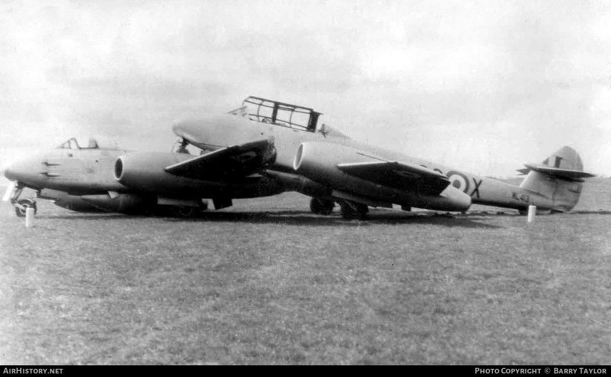 Aircraft Photo of VT240 | Gloster Meteor F4 | UK - Air Force | AirHistory.net #622864