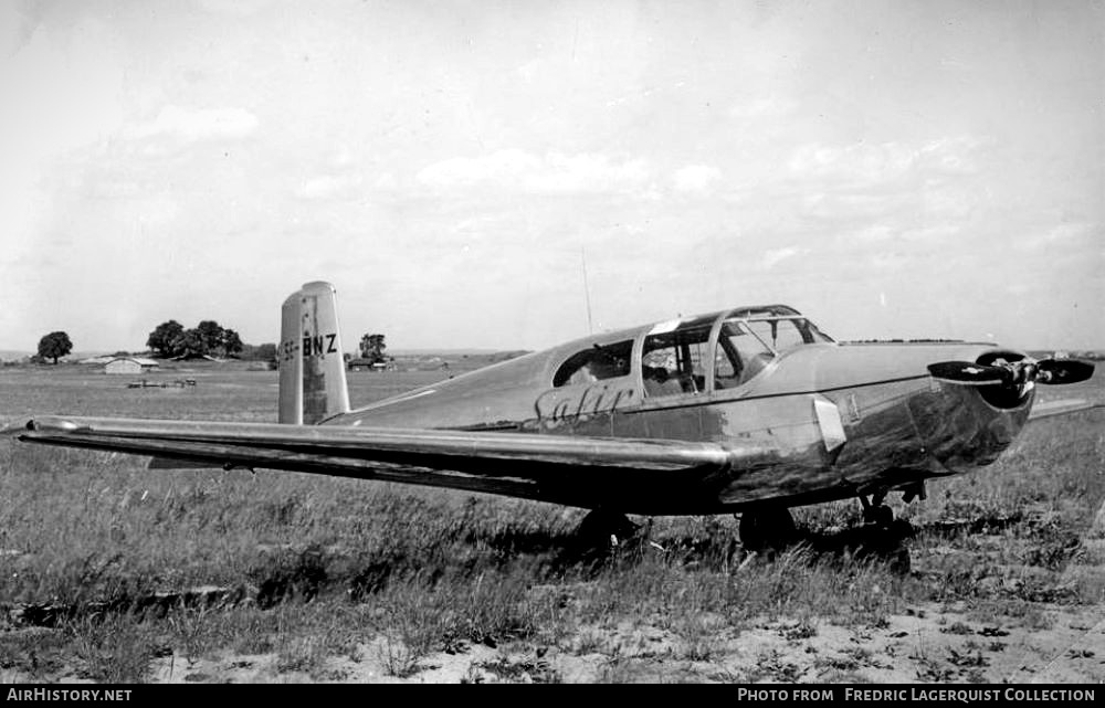 Aircraft Photo of SE-BNZ | Saab 91B Safir | AirHistory.net #622866