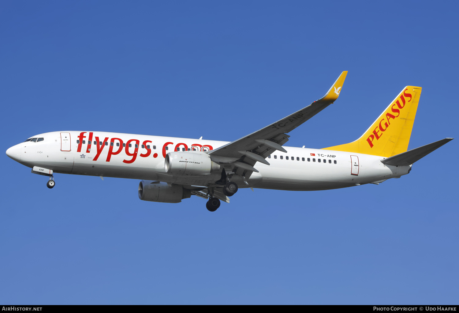 Aircraft Photo of TC-ANP | Boeing 737-82R | Pegasus Airlines | AirHistory.net #622869